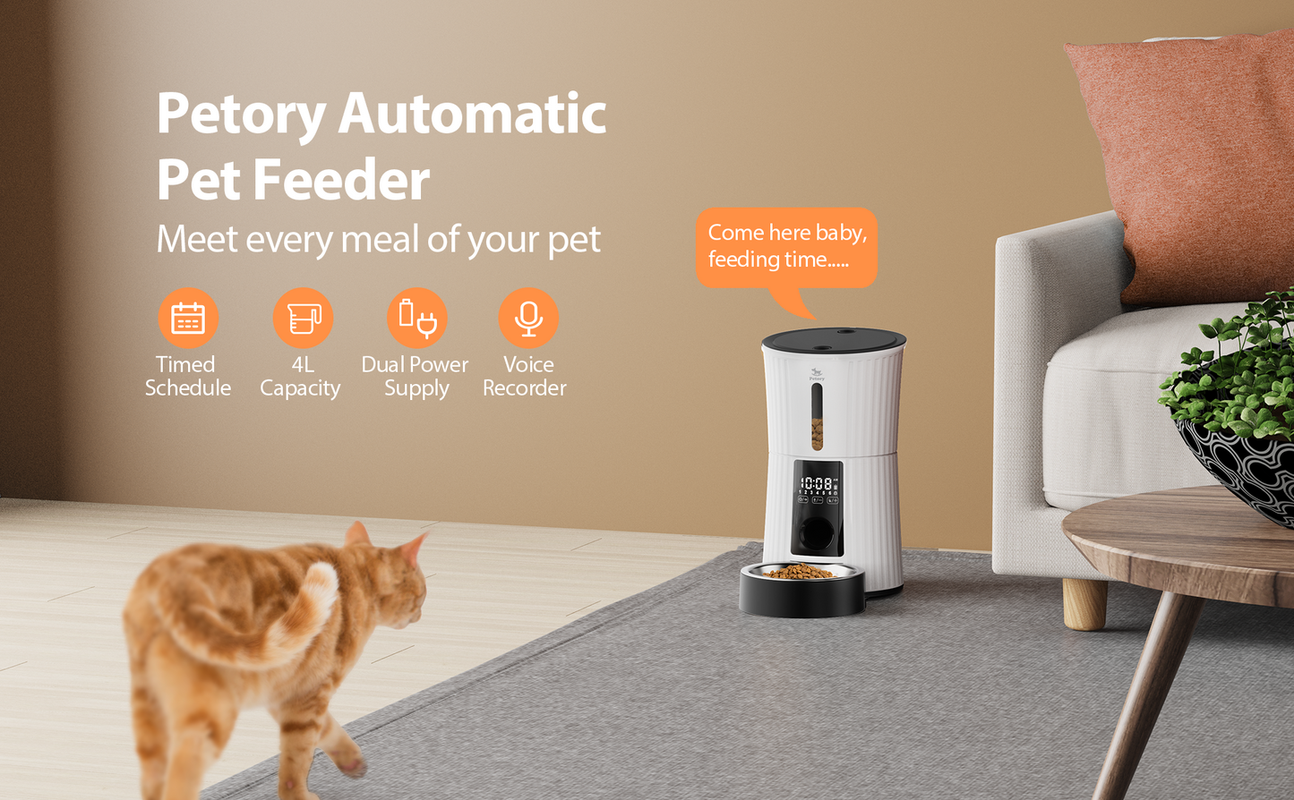 PF01 Pet Automatic Feeder