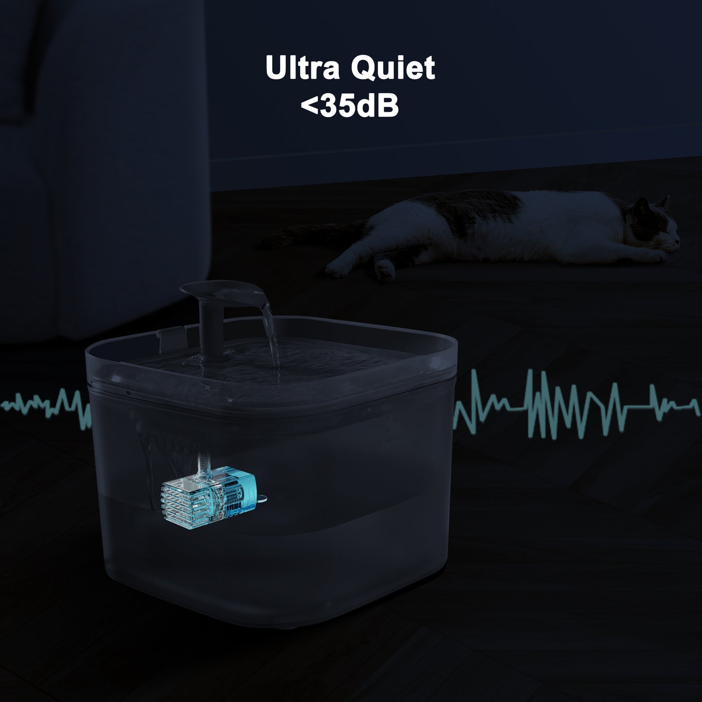 WF01 Pet Water Foutain, 2.2L