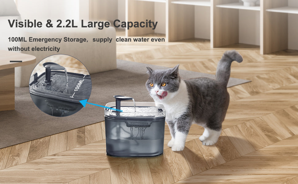 WF01 Pet Water Foutain, 2.2L
