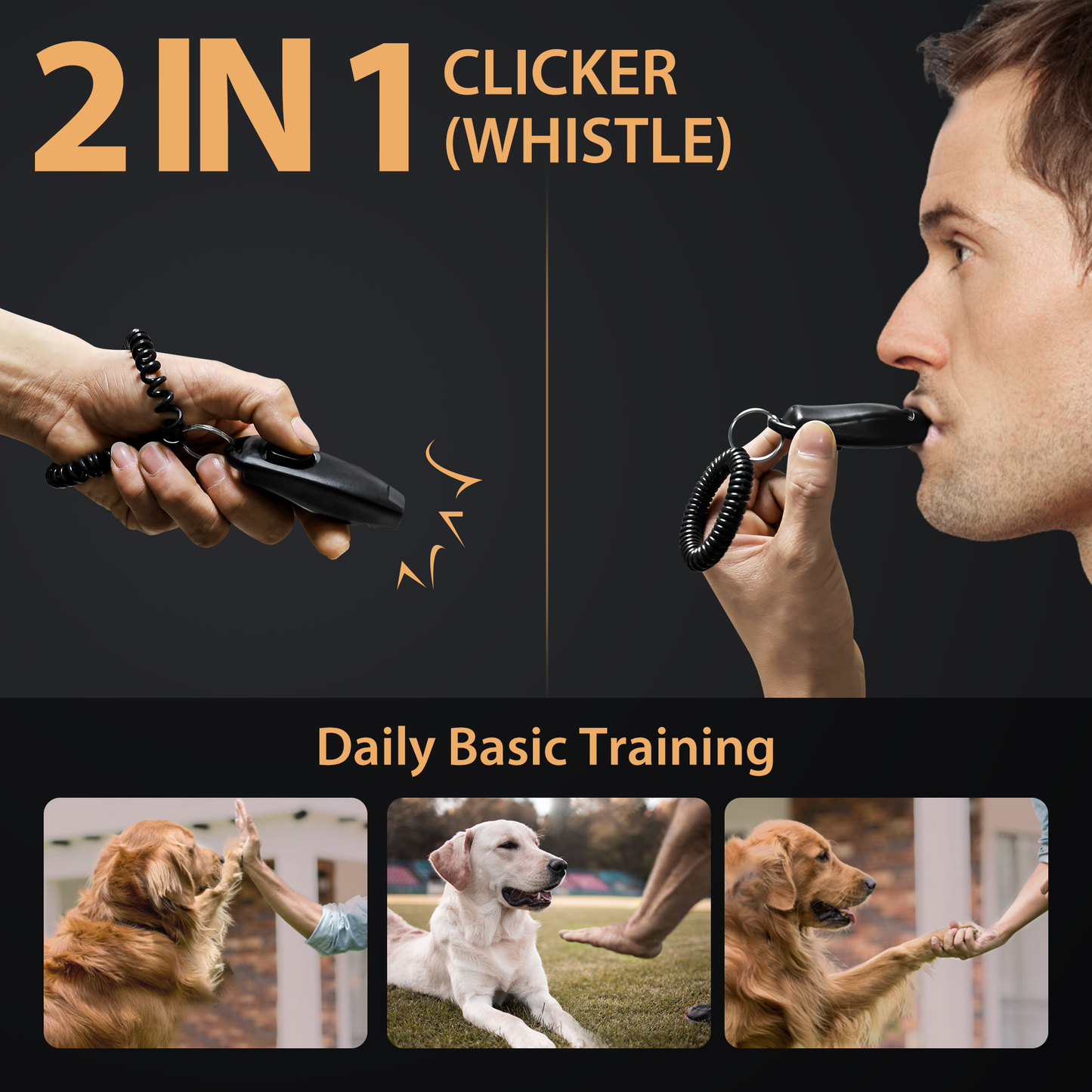 Patpet 4200ft IPX7 Waterproof Dog Training E Collar with 3 Modes for 15-140 Lbs Dogs