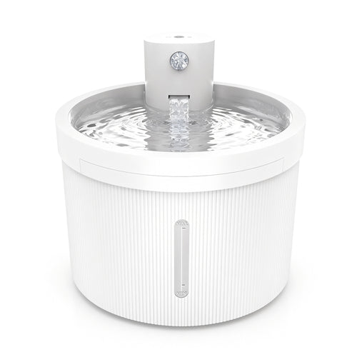 Petory Smart 3L/102oz Automatic Cat Water Fountain with Wireless Pump & 2 Flow Modes