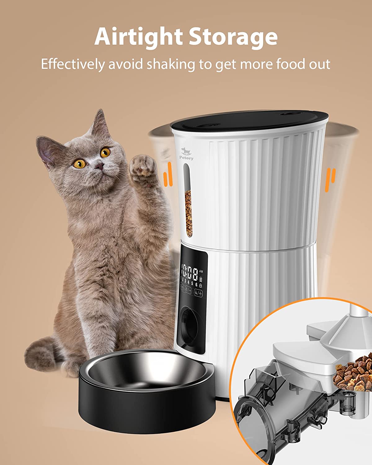 Antblocker automatic cat clearance feeder