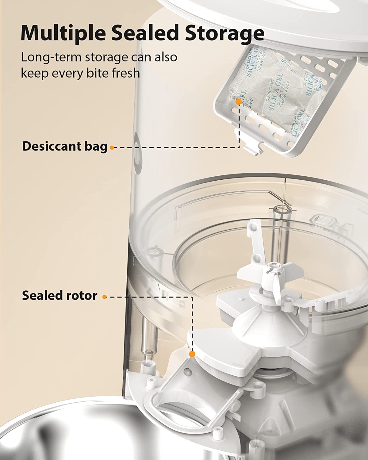 PF02 5G & 2.4G Wi-Fi Pet Feeder with APP Control