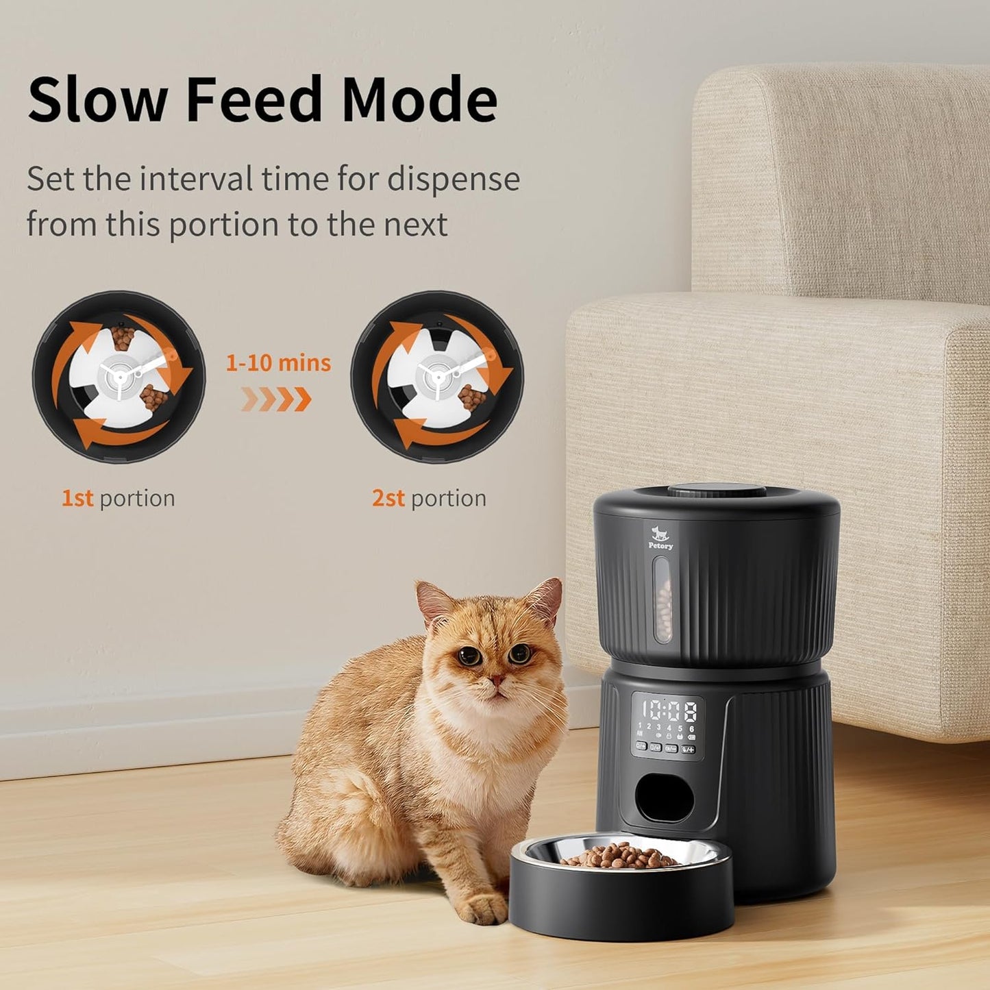 PF03 Pet Automatic Feeder With 3L Capacity