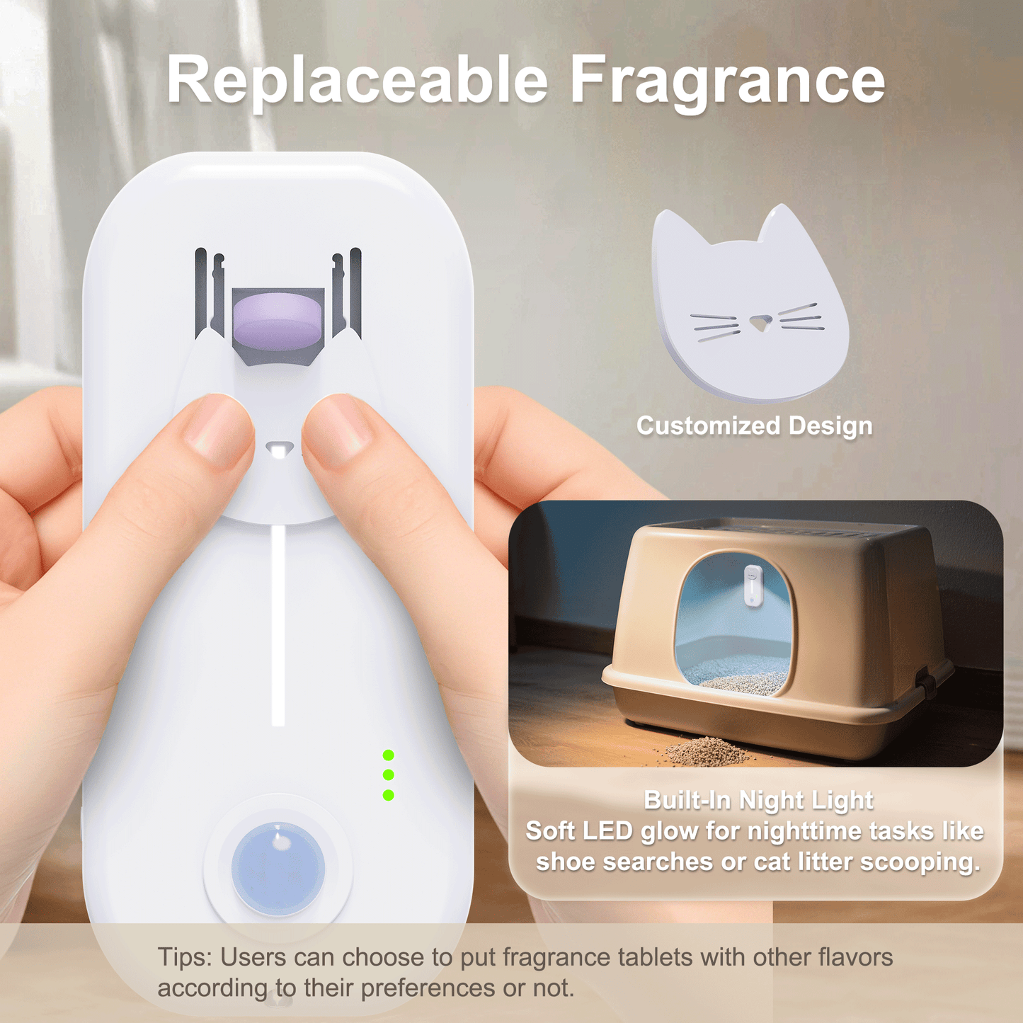 Petory Cat Litter Deodorizer Odor Eliminator 99.9%