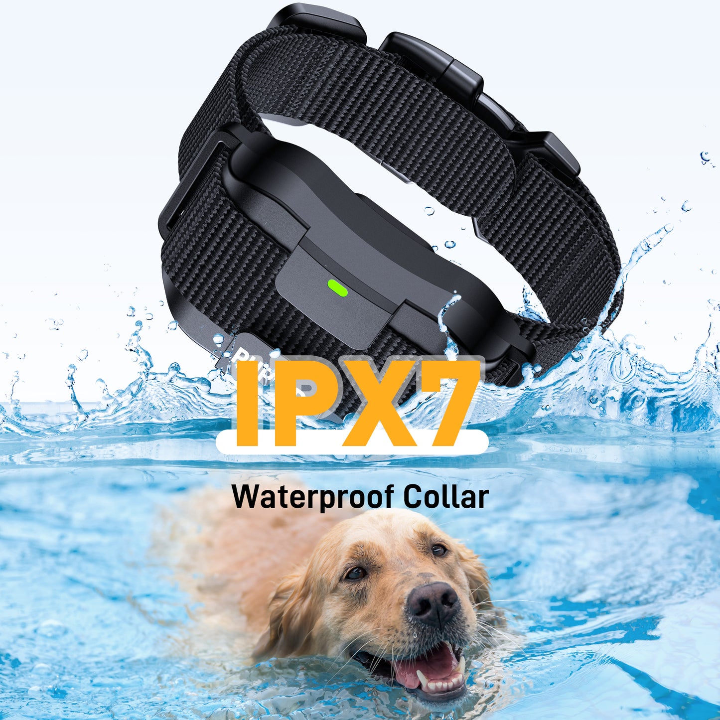 PUPKIDS 4000ft 108 Levels Waterproof Dog Training E Collar with 3 Modes for 10-120 Lbs Dogs